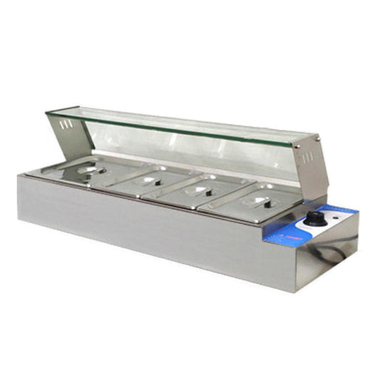 Custom Commercial Countertop Bain Marie Food Warmer