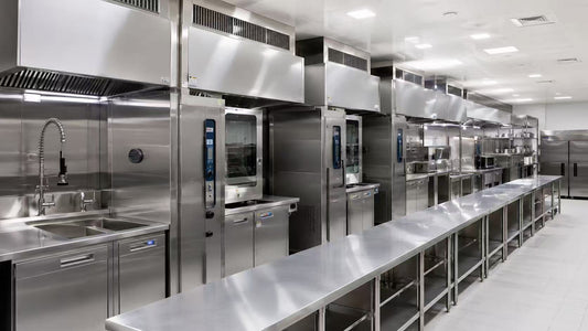 Commercial stainless steel worktable cabinet with sliding doors by SENFON