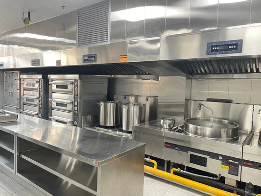Private Club Kitchen Project: Professional Custom Stainless Steel Solutions
