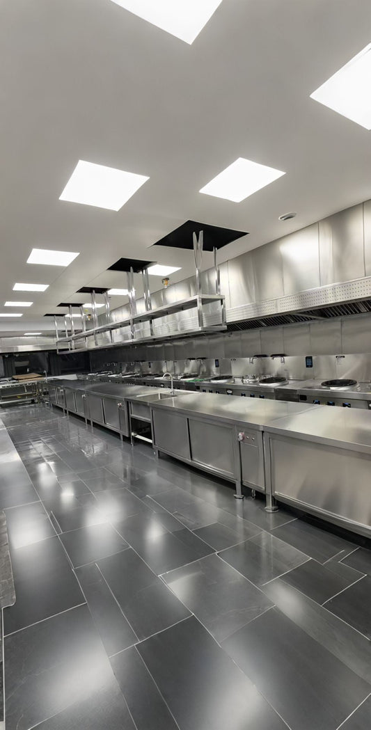 Custom Hotel Kitchen Project: Large-scale Equipment Supply for Industry Leader