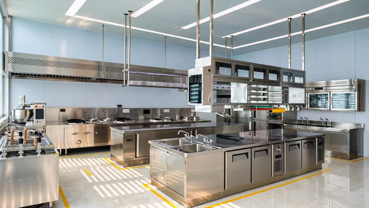 SENFON commercial stainless steel kitchen equipment for SUS 201, 304 and 316 material selection