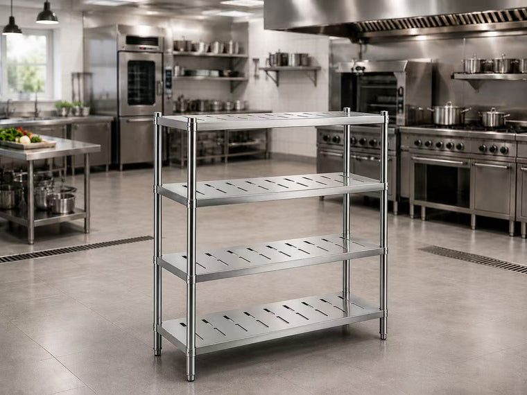 Heavy duty commercial stainless steel multi tier storage rack - SENFON China Shandong factory