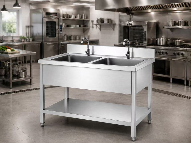 Custom commercial stainless steel sink OEM ODM manufacturer - SENFON catering project equipment supplier
