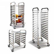 SENFON Professional Double Section Sheet Pan Rack | 0.7-2.0mm Thickness | Fully Customizable Tiers