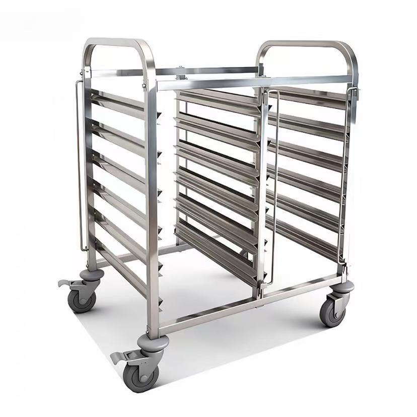 SENFON Professional Double Section Sheet Pan Rack | 0.7-2.0mm Thickness | Fully Customizable Tiers