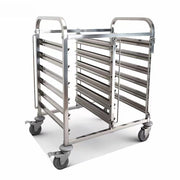 SENFON Professional Double Section Sheet Pan Rack | 0.7-2.0mm Thickness | Fully Customizable Tiers