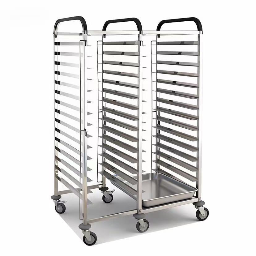 SENFON Professional Double Section Sheet Pan Rack | 0.7-2.0mm Thickness | Fully Customizable Tiers