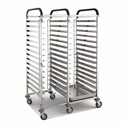 SENFON Professional Double Section Sheet Pan Rack | 0.7-2.0mm Thickness | Fully Customizable Tiers