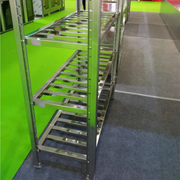 Customizable Heavy-Duty Stainless Steel Storage Shelving Rack (KD Design)