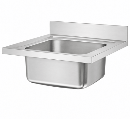 Custom stainless steel double bowl sink top with wide drainboard