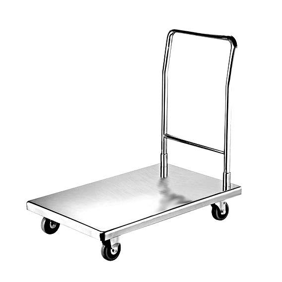 SENFON commercial welded stainless steel platform truck