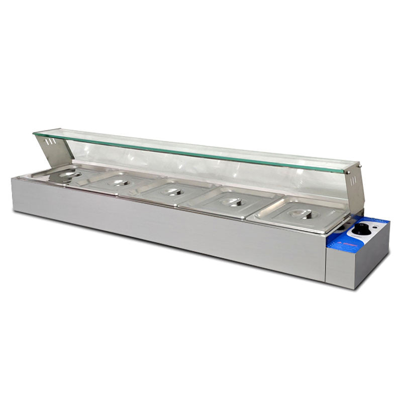 Custom Commercial Countertop Bain Marie Food Warmer