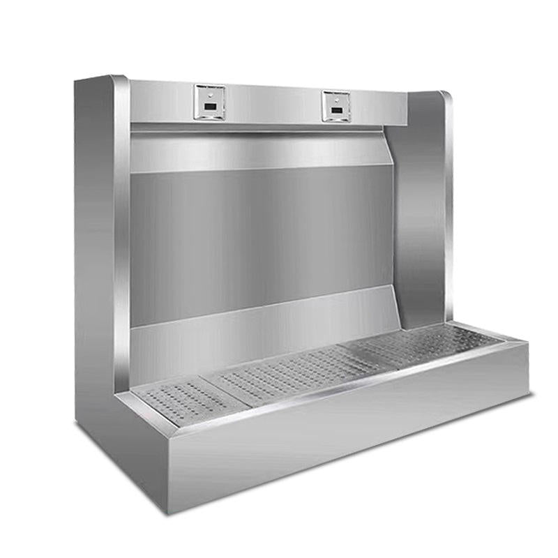 SENFON commercial stainless steel trough urinal with sensor flushing