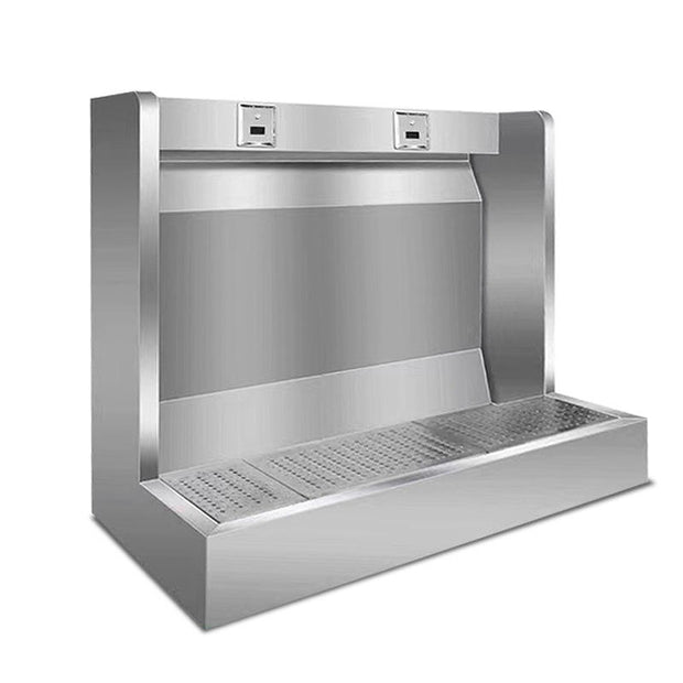 SENFON commercial stainless steel trough urinal with sensor flushing