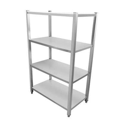Customizable Commercial Stainless Steel Multi-Tier Shelving Unit