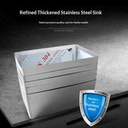 Commercial Deep Drawn Stainless Steel Sink Bowl