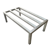 SENFON commercial stainless steel dunnage rack for grain and flour storage