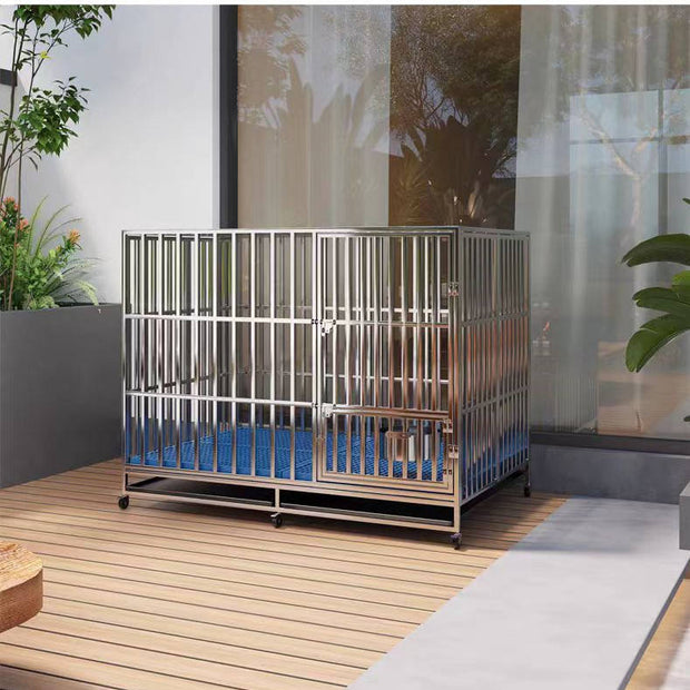  SENFON commercial modular stainless steel animal cage on castors
