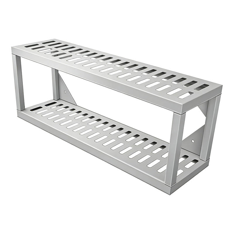SENFON wall-mounted perforated stainless steel shelving