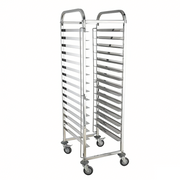 SENFON Professional Stainless Steel Sheet Pan Rack | 0.7mm-2.0mm Custom Thickness | Global Export Bakery Trolley