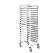 SENFON Professional Stainless Steel Sheet Pan Rack | 0.7mm-2.0mm Custom Thickness | Global Export Bakery Trolley