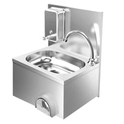 Stainless steel hygiene station with dispenser panel options