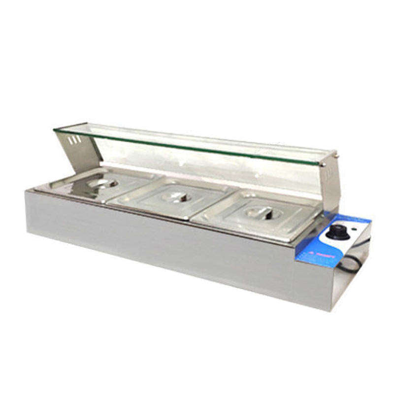 Custom Commercial Countertop Bain Marie Food Warmer
