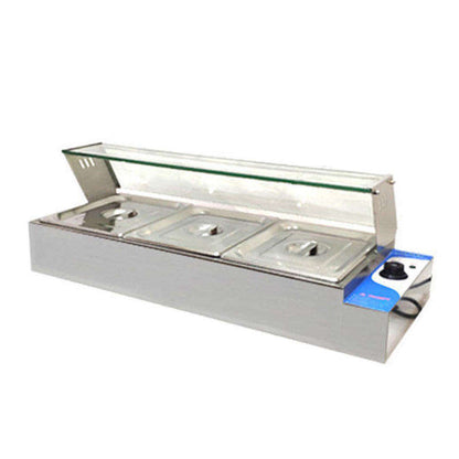 Custom Commercial Countertop Bain Marie Food Warmer