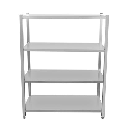 Customizable Commercial Stainless Steel Multi-Tier Shelving Unit