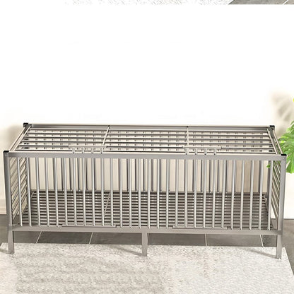 Heavy-Duty Stainless Steel Poultry Cage | Modular Knock-Down Design | For Chickens, Ducks, Geese & Pigeons