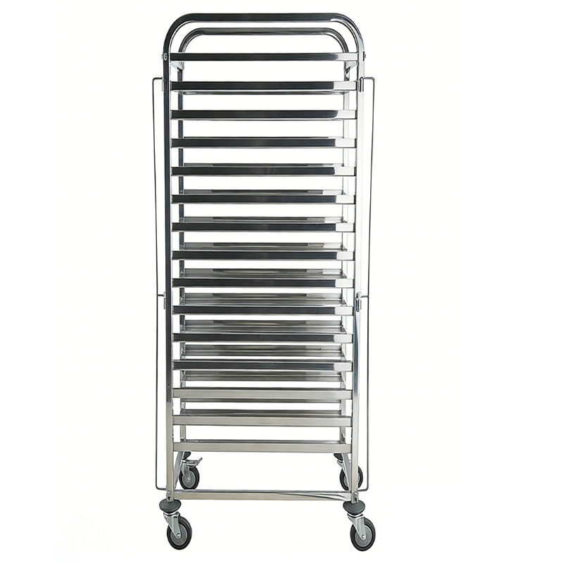 SENFON Professional Stainless Steel Sheet Pan Rack | 0.7mm-2.0mm Custom Thickness | Global Export Bakery Trolley