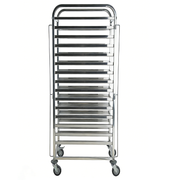 SENFON Professional Stainless Steel Sheet Pan Rack | 0.7mm-2.0mm Custom Thickness | Global Export Bakery Trolley