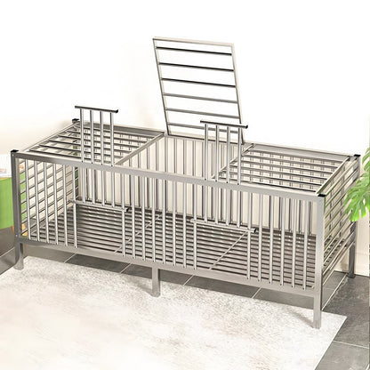 Heavy-Duty Stainless Steel Poultry Cage | Modular Knock-Down Design | For Chickens, Ducks, Geese & Pigeons