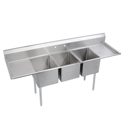 Customizable Stainless Steel Kitchen Sink | 1-3 Compartments | Full Knock-Down Design (American/European Style)