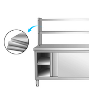Full knock-down stainless steel workstation for export projects