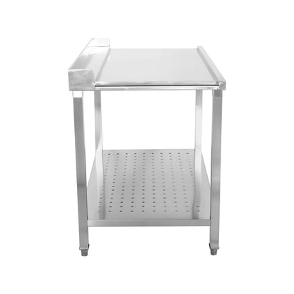 Customizable Stainless Steel Dishwasher Tabling | Inlet & Outlet Stations