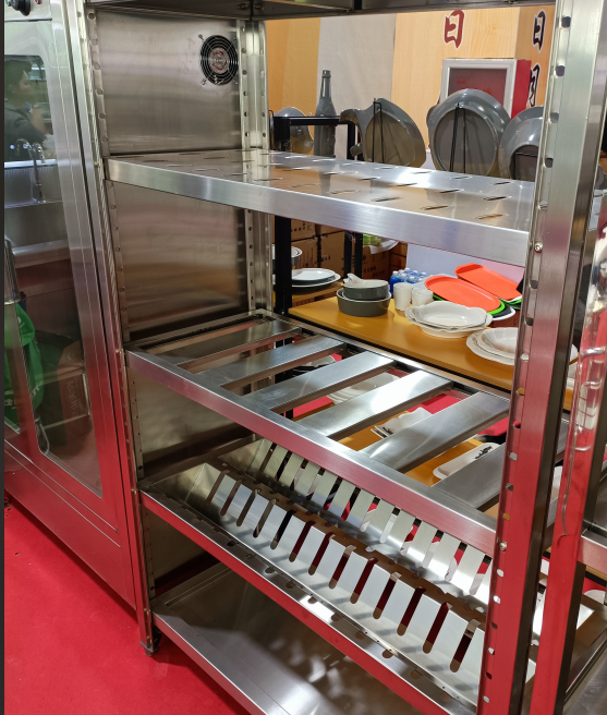 Customizable Heavy-Duty Stainless Steel Storage Shelving Rack (KD Design)