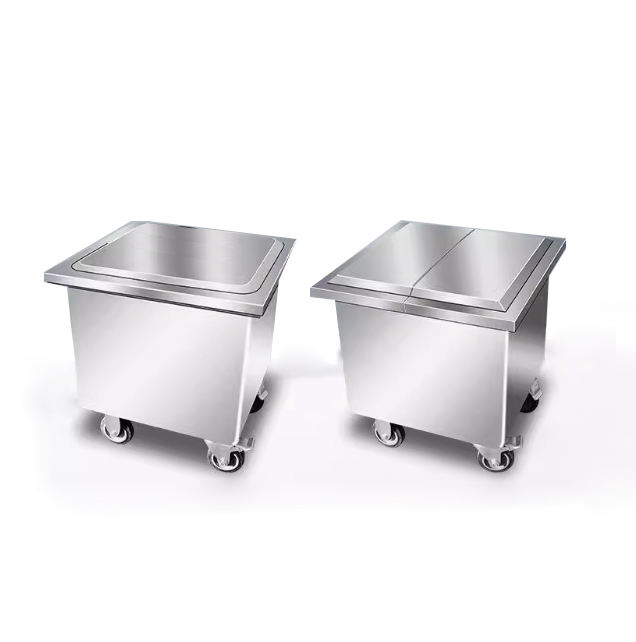 Commercial Stainless Steel Ingredient Bin | Mobile Flour & Sugar Truck