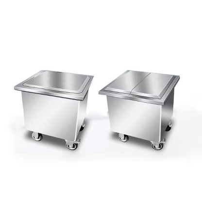 Commercial Stainless Steel Ingredient Bin | Mobile Flour & Sugar Truck