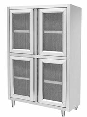 KD stainless steel tableware storage cabinet with adjustable bullet feet for restaurants and hotels